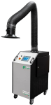 F-Tech Armur Steel Mobile Fume Unit 230V with 7" Touch Panel c/w Armoflex Arm