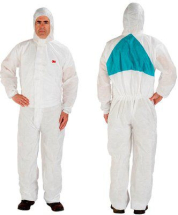 3M 4520 PROTECTIVE COVERALL WHITE 4XL