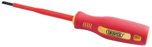 Fully Insulated Plain Slot Screwdriver, 4 x 100mm