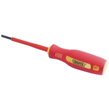 Fully Insulated Plain Slot Screwdriver, 2.5 x 75mm (Sold Loose)