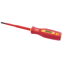 Fully Insulated Plain Slot Screwdriver, 4 x 100mm (Sold Loose)