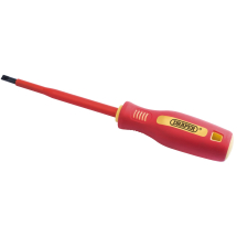 Fully Insulated Plain Slot Screwdriver, 5.5 x 125mm (Sold Loose)