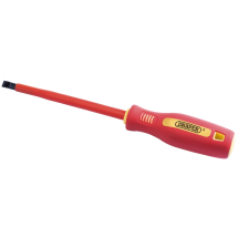 Fully Insulated Plain Slot Screwdriver, 6.5 x 150mm (Sold Loose)