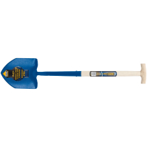 Draper Expert Contractors Round Mouth Shovel with Ash Shaft and T-Handle