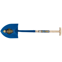 Draper Expert Contractors Round Mouth No.2 Shovel with Ash Shaft and T-Handle