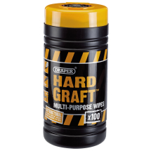 Draper Hard Graft Multi-Purpose Wipes (Tub of 100)