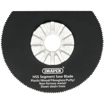 HSS Segment Saw Blade, 63mm Diameter, 18tpi