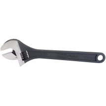 Crescent-Type Adjustable Wrench with Phosphate Finish, 375mm, 45mm