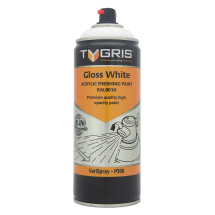 Tygris Gloss White Paint - RAL9010 400ml