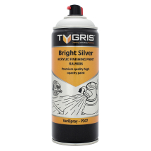 Tygris Bright Silver Paint - RAL9006 400ml