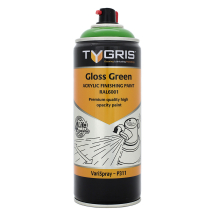 Tygris Gloss Green Paint - RAL6001 400ml