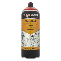 Tygris Gloss Red Paint - RAL3000 400ml