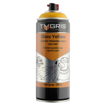 Tygris Gloss Yellow Paint - RAL1007 400ml