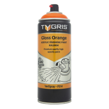 Tygris Gloss Orange Paint - RAL2004 400ml