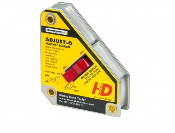 Strong Hand 45° & 90° Adjust-O Welding Magnet Squares 40Kg Strong Hand 45° & 90° Adjust-O Welding Magnet Squares 40Kg