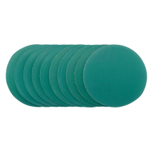 Wet and Dry Sanding Discs with Hook and Loop, 75mm, 320 Grit (Pack of 10)