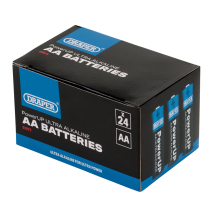 Draper PowerUP Ultra Alkaline AA Batteries (Pack of 24)