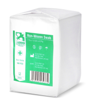 NON STERILE GAUZE SWABS 7.5CM PACK OF 100 WHITE