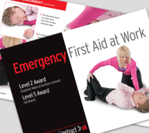 EMERGENCY FIRST AID AT WORK BOOK WHITE