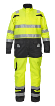 HOVE HIGH VISIBILITY TWO TONE COVERALL SATURNYELLOW/BLACK 40