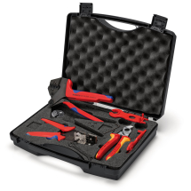 KNIPEX 97 91 04 V01 Tool Case for Photovoltaics for solar cable connectors MC4 (Multi-Contact)