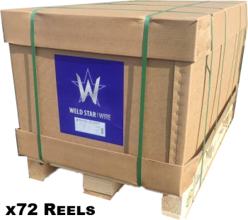 Pallet 0.8mm SG2 Mig Wire 15kg Plastic Spool (72 Reels) Pallet 0.8mm SG2 Mig Wire 15kg Plastic Spool (72 Reels)