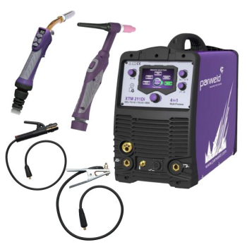Parweld XTM 211DI Multi Process Welder AC/DC TIG | 110/230V Parweld XTM 211DI Multi Process Welder AC/DC TIG | 110/230V