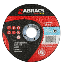 Abracs PROFLEX 125mm x 3mm Cutting Disc FLAT METAL Abracs PROFLEX 125mm x 3mm Cutting Disc FLAT METAL