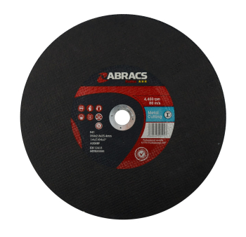 Abracs PROFLEX 350mm x 2.8mm Cutting Disc FLAT METAL Abracs PROFLEX 350mm x 2.8mm Cutting Disc FLAT METAL