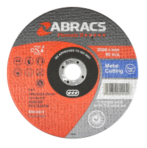Abracs PHOENIX 178mm x 3mm Cutting Disc FLAT METAL Abracs PHOENIX 178mm x 3mm Cutting Disc FLAT METAL