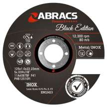 Abracs BLACK EDITION 115mm x 1.0x22mm Abracs BLACK EDITION 115mm x 1.0x22mm