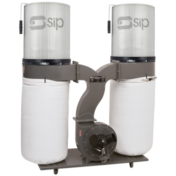SIP 3HP Double Bag Dust Collector Package SIP 3HP Double Bag Dust Collector Package