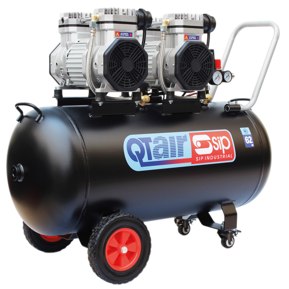 Direct Drive Compressors SIP QT AIR DD 3hp 100ltr Ultra Low Noise Oil ...