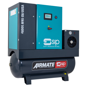 SIP VSDD/RD 11kW 8bar 500ltr 400v Rotary Screw Compressor with Dryer SIP VSDD/RD 11kW 8bar 500ltr 400v Rotary Screw Compressor with Dryer