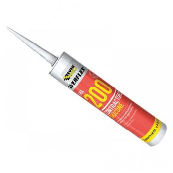 Everbuild Sika Everflex LMA200 Contractor Silicone 295ml Clear Everbuild Sika Everflex LMA200 Contractor Silicone 295ml Clear