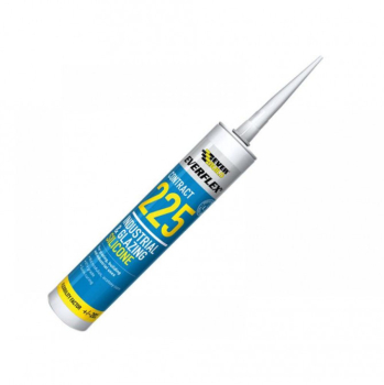 Everbuild Sika Everflex 225 Industrial & Glazing Silicone White 295ml Everbuild Sika Everflex 225 Industrial & Glazing Silicone White 295ml