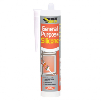 Everbuild General Purpose Silicone Sealant Black C3 280ml Everbuild General Purpose Silicone Sealant Black C3 280ml
