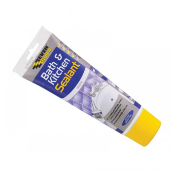 Everbuild Sika Bath & Kitchen Seal White Easi Squeeze 200Ml Everbuild Sika Bath & Kitchen Seal White Easi Squeeze 200Ml