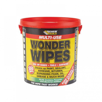 Everbuild Sik Giant Wonder Wipes (Tub of 300) Everbuild Sik Giant Wonder Wipes (Tub of 300)