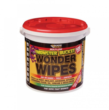 Everbuild Sika Monster Wonder Wipes (Tub of 500) Everbuild Sika Monster Wonder Wipes (Tub of 500)