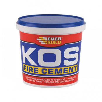 Everbuild Sika Kos Fire Cement Black 12.5kg Everbuild Sika Kos Fire Cement Black 12.5kg