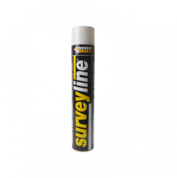 Everbuild Sika 490214 Survey Line® Marker Spray White 700Ml Everbuild Sika 490214 Survey Line® Marker Spray White 700Ml